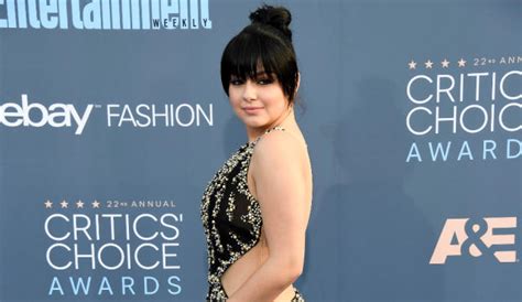 ariel winter nide|Ariel Winter poses topless, talks self